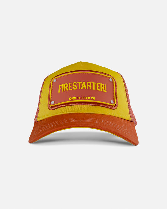 Firestarter Rubber Trucker Cap by John Hatter & CO