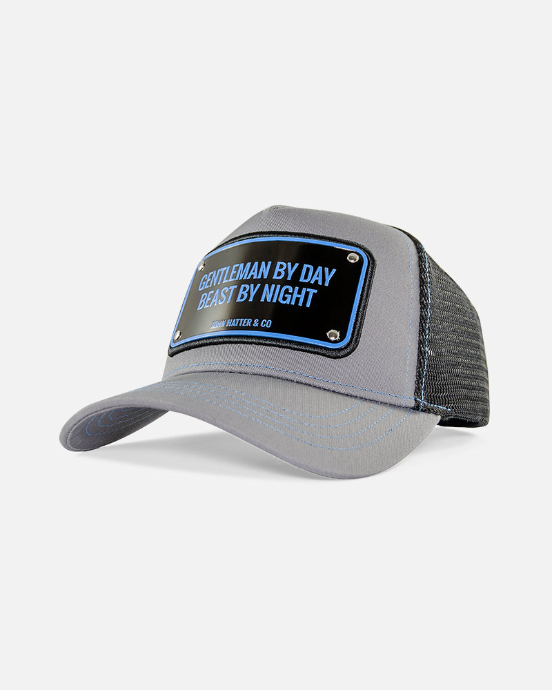 Gentleman By Day Beast By Night Trucker Cap by John Hatter & CO