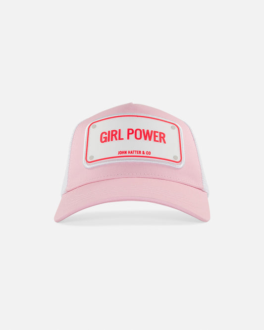 Girl Power Rubber Trucker Cap by John Hatter & CO