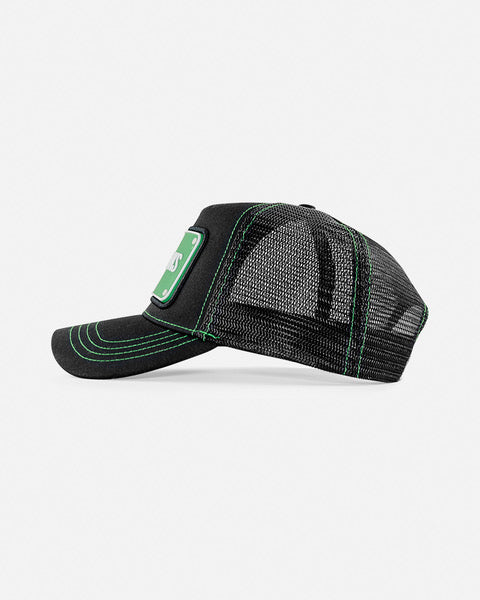 I Own Banks Rubber Trucker Cap by John Hatter & CO