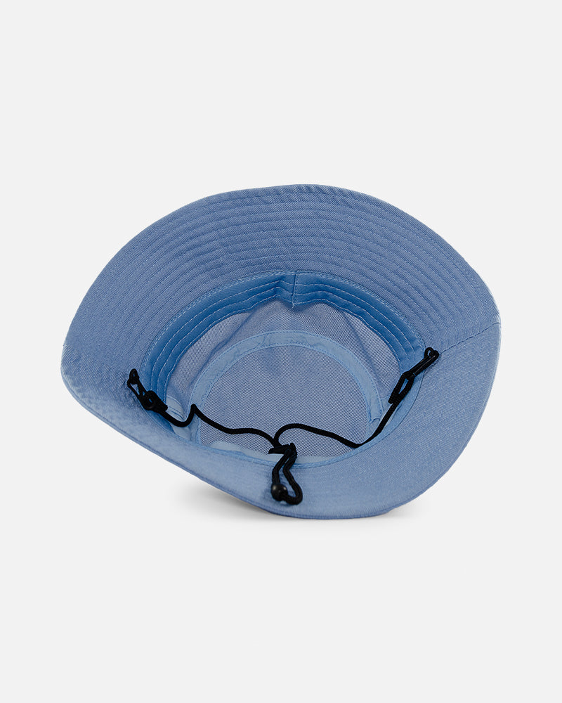 I WILL NOT DIE SOBER BLUE - BUCKET HAT
