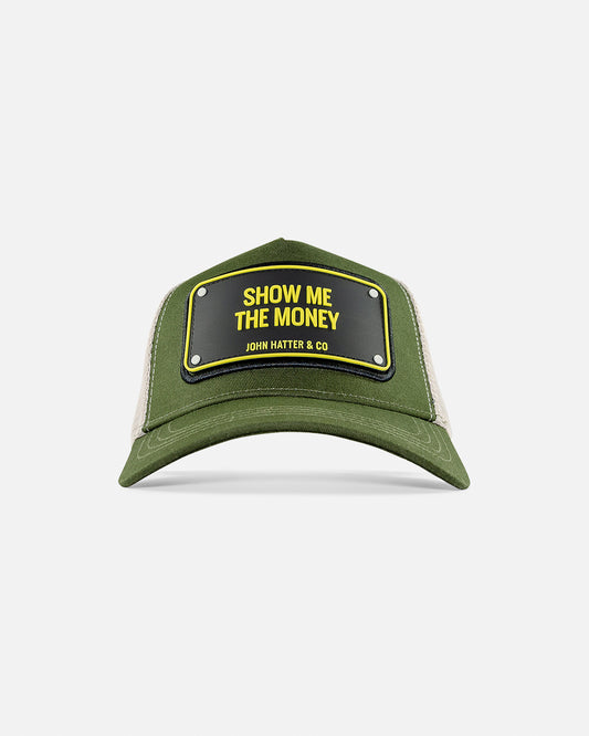 Show Me The Money Rubber Trucker Cap by John Hatter & CO