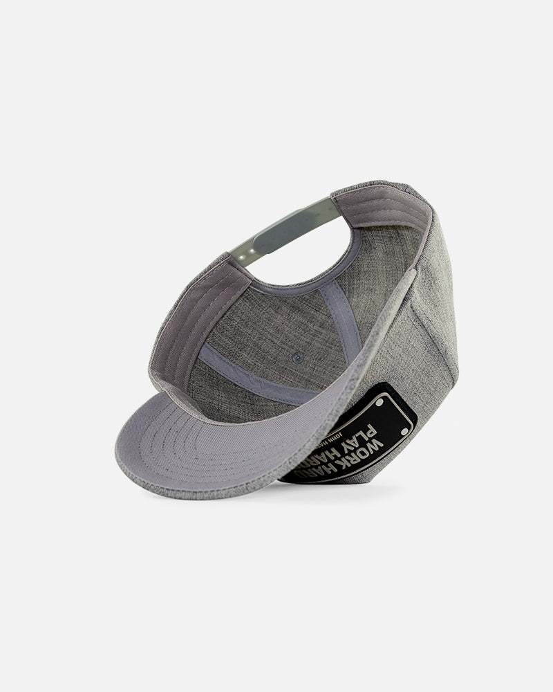 WORK HARD GREY - BASEBALL