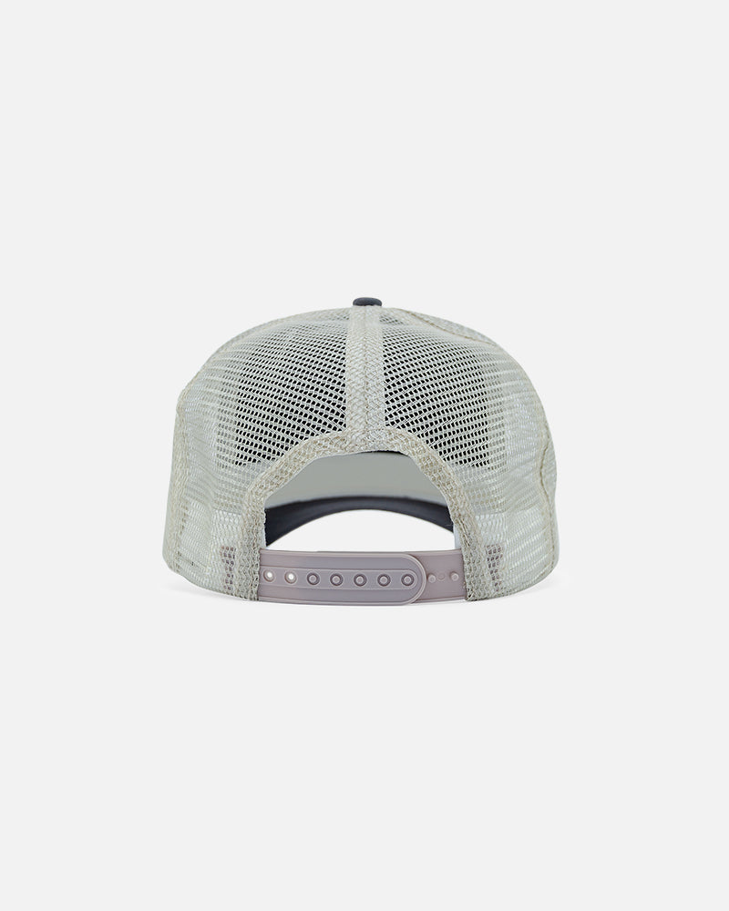 Are You Not Entertained aluminium plate trucker cap by John Hatter & CO, back view