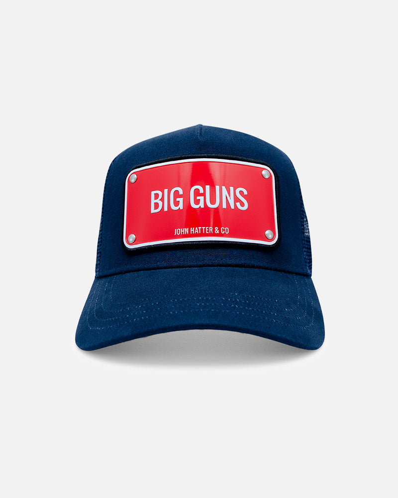 Big Guns Trucker Cap by John Hatter & CO, front view