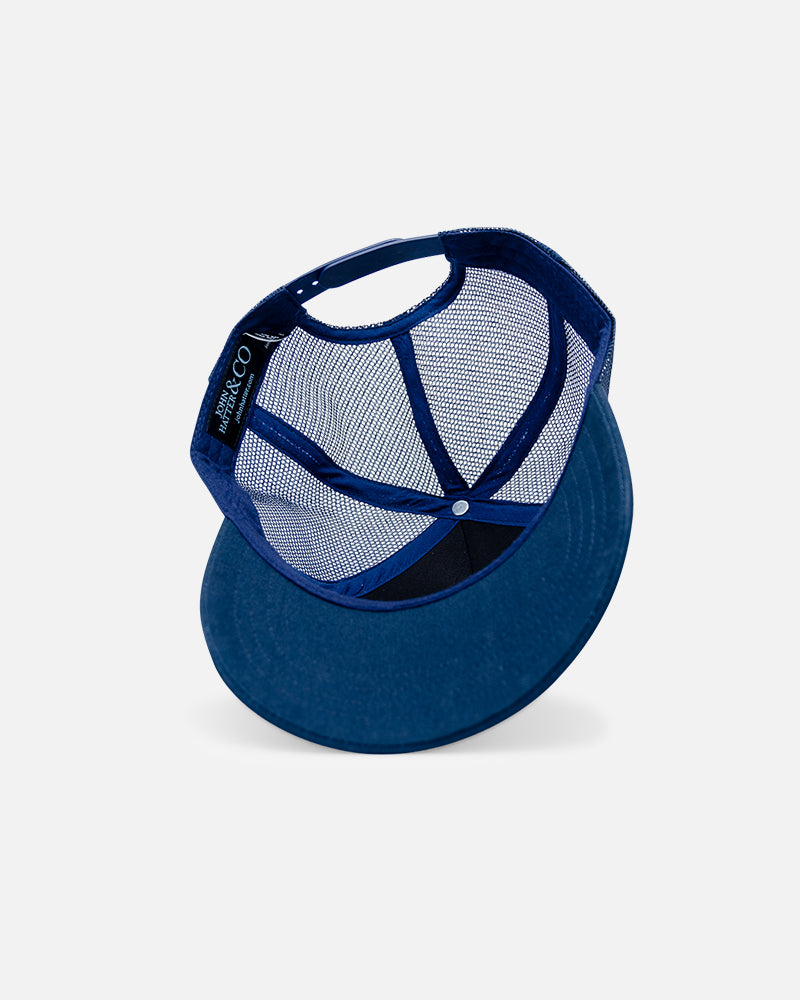 Big Guns Trucker Cap by John Hatter & CO, angled view