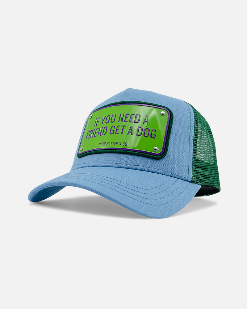 If You Need A Friend Teal Cap - Trucker Hat - John Hatter – John