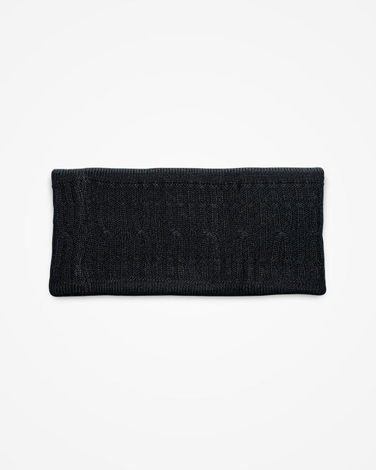 Tres Chic Black Knitted Headband by John Hatter & CO