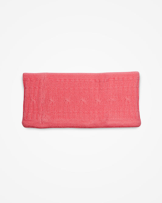 Tres Chic Pink Knitted Headband by John Hatter & CO