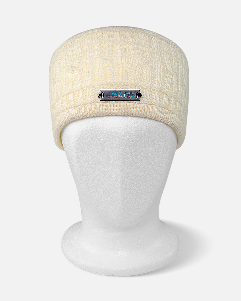 Tres Chic Ivory White - Headband