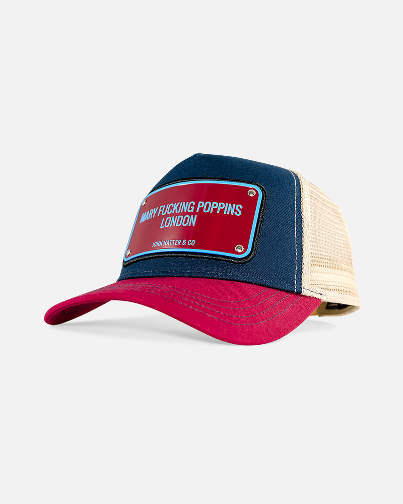 Mary Fucking Poppins London Red Cap - Trucker Hat - John Hatter