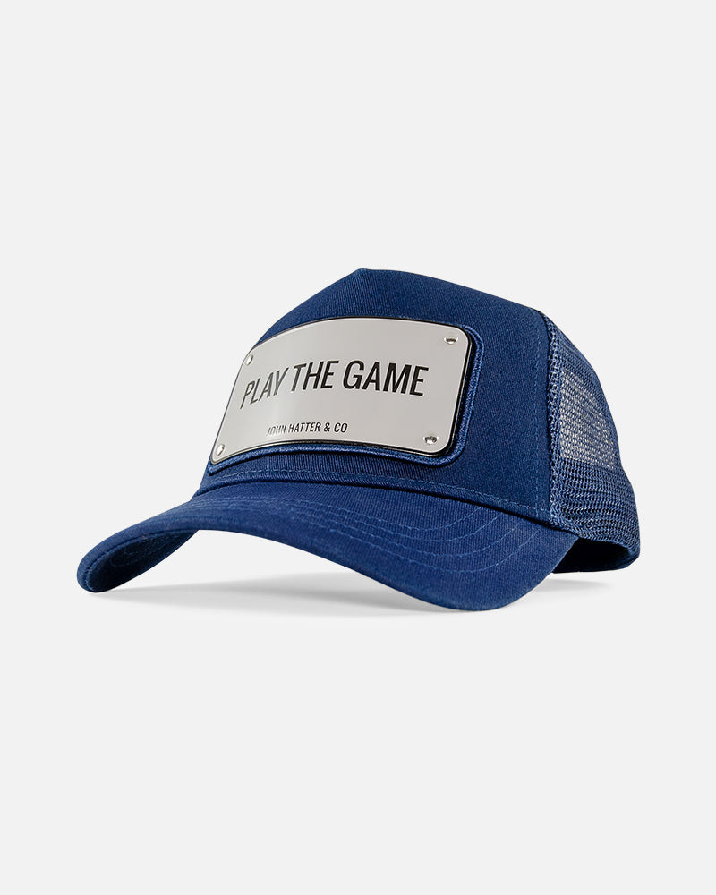 Play The Game Trucker Cap by John Hatter & CO