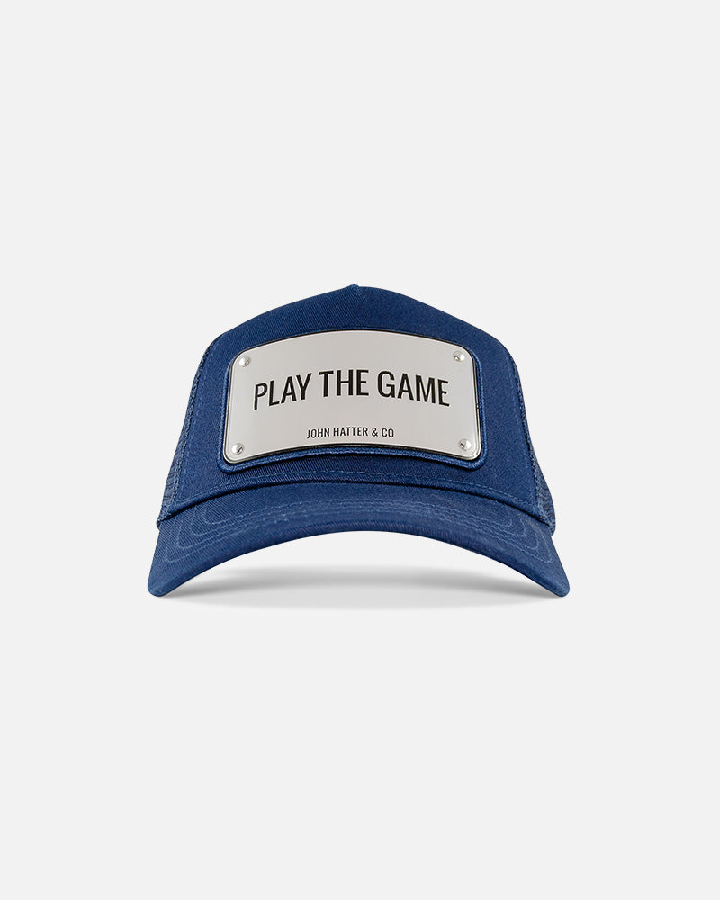 Play The Game Trucker Cap by John Hatter & CO