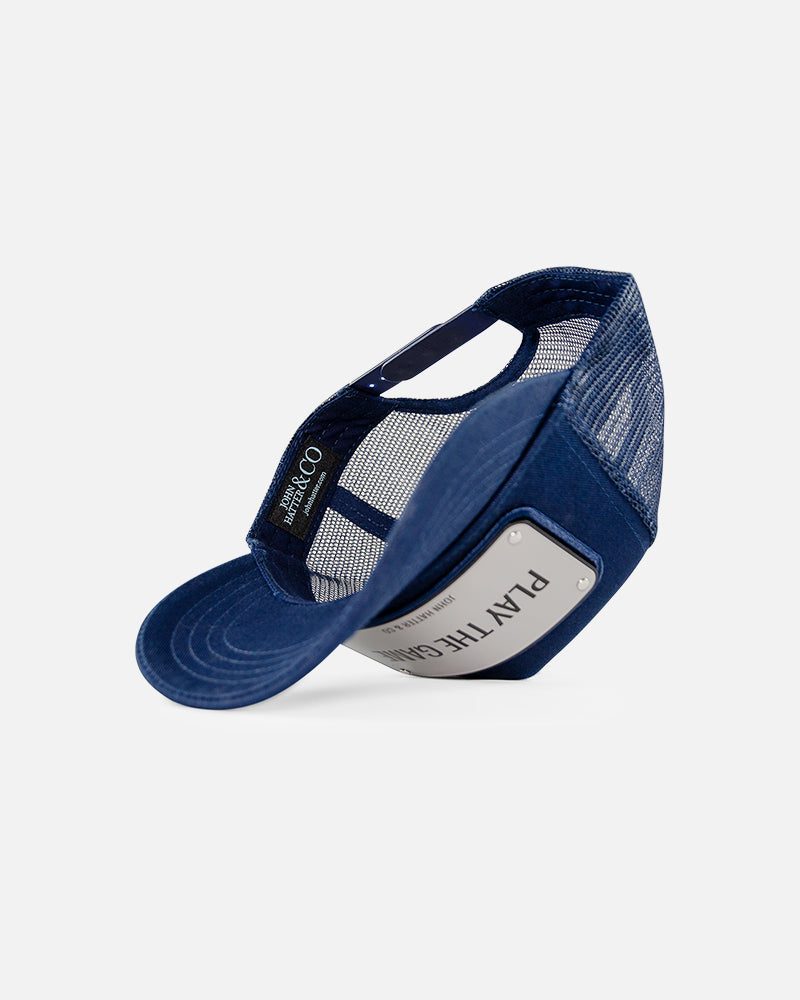 Play The Game Trucker Cap by John Hatter & CO