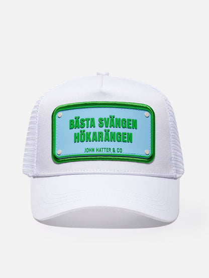 Bästa Svängen Hökarängen Rubber Trucker Cap by John Hatter & CO