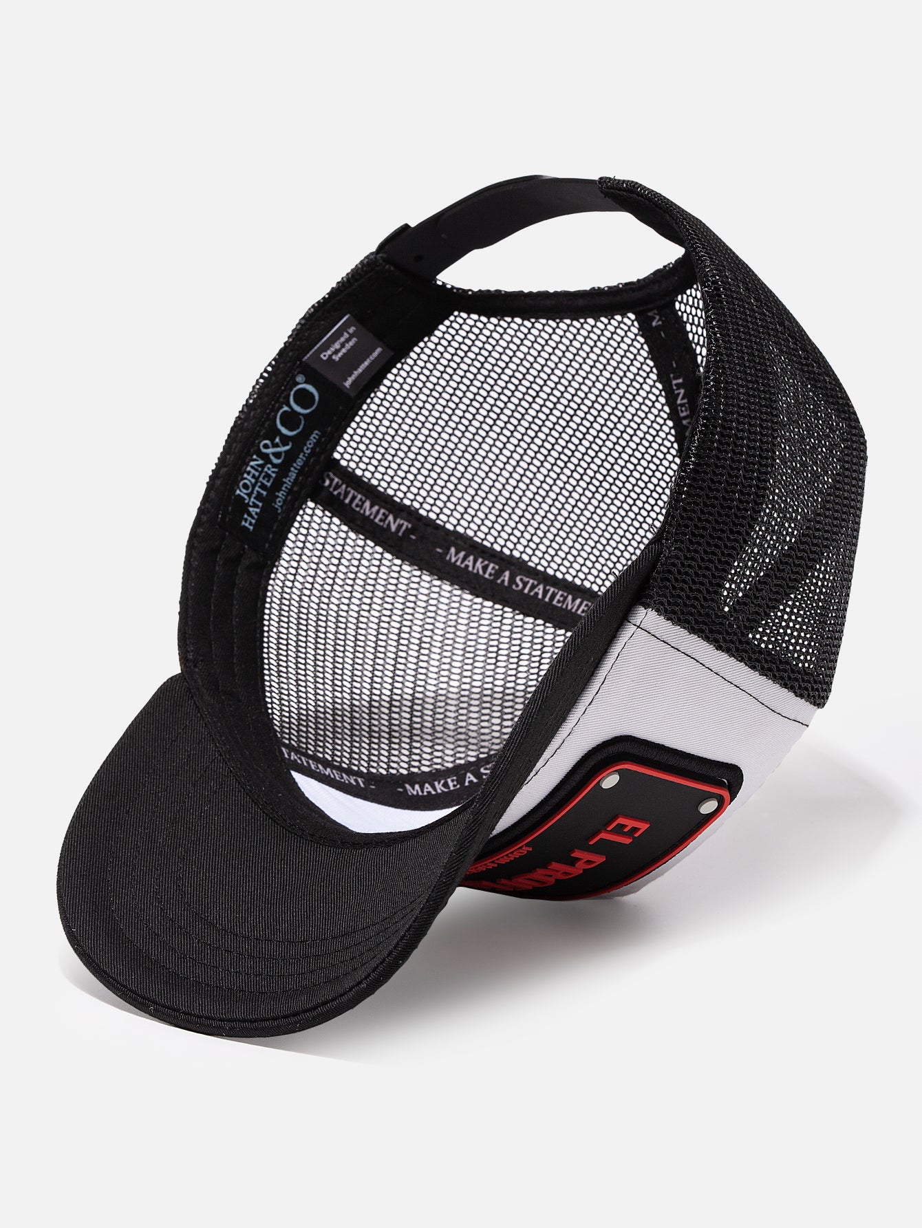 EL PROFESOR WHITE/BLACK - RUBBER CAP