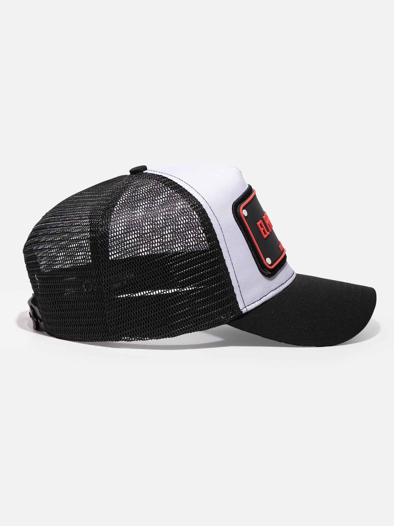 EL PROFESOR WHITE/BLACK - RUBBER CAP