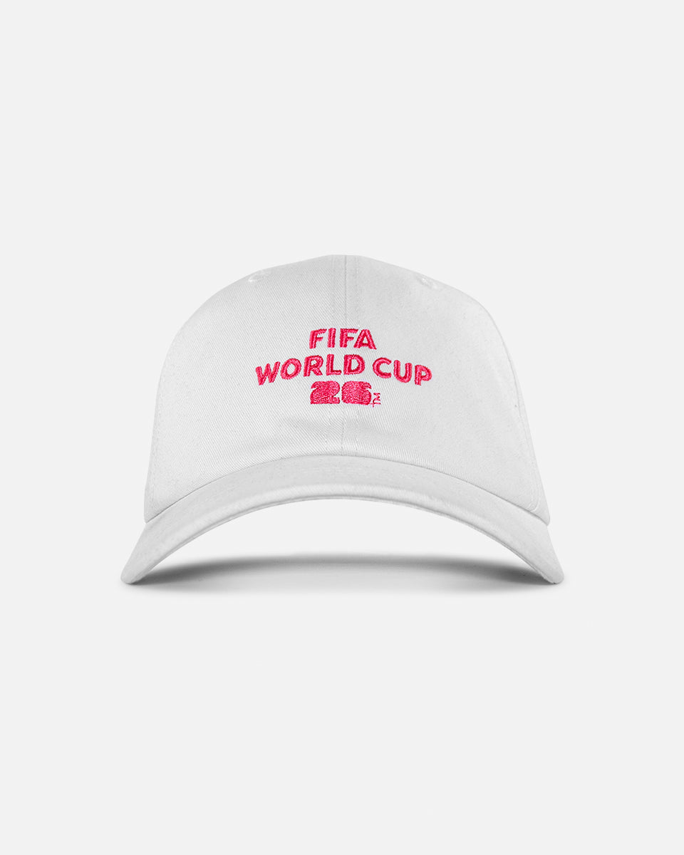 FWC26 DAD CAP- White/Pink -Col. Guadalajara