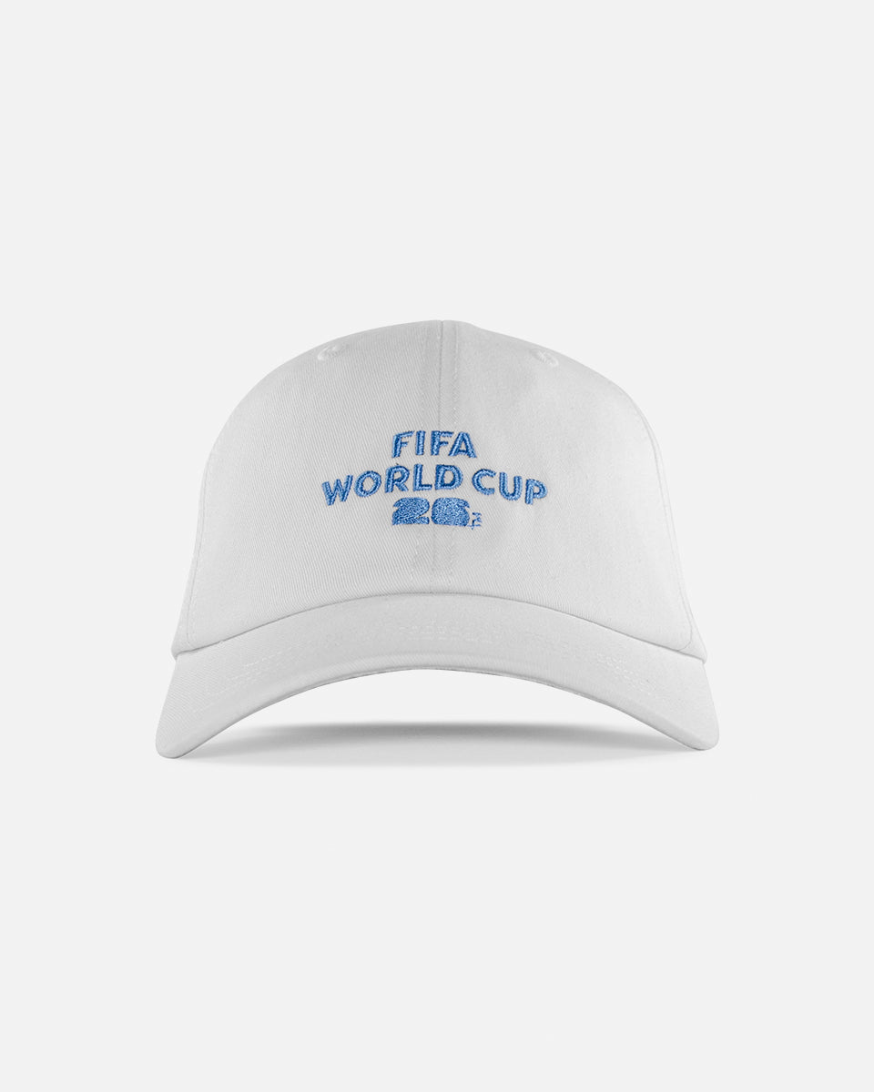 FWC26 DAD CAP- White/Blue -Col. Houston