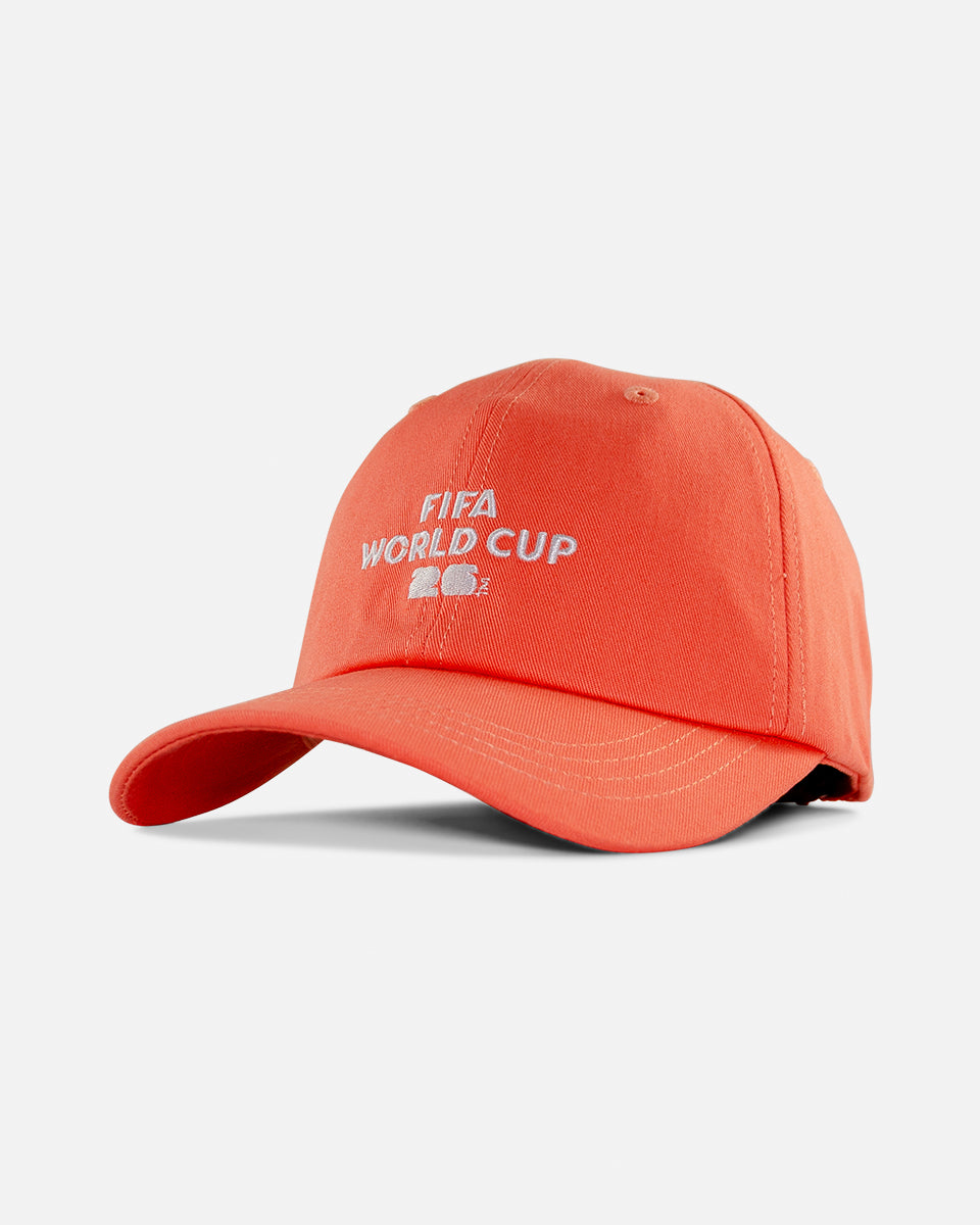 FWC26 DAD CAP- Red/White -Col. Los Angeles