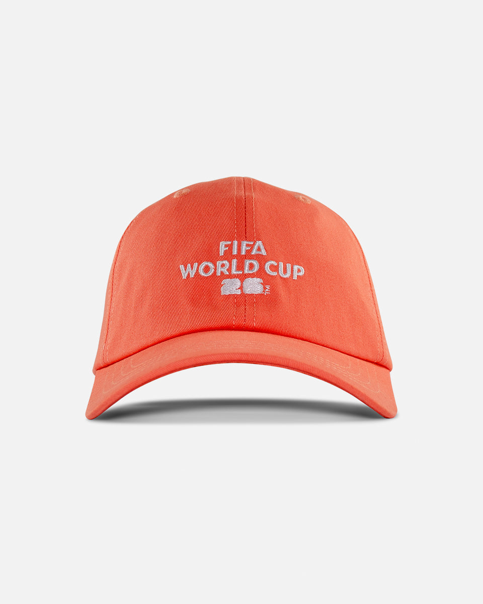 FWC26 DAD CAP- Red/White -Col. Los Angeles