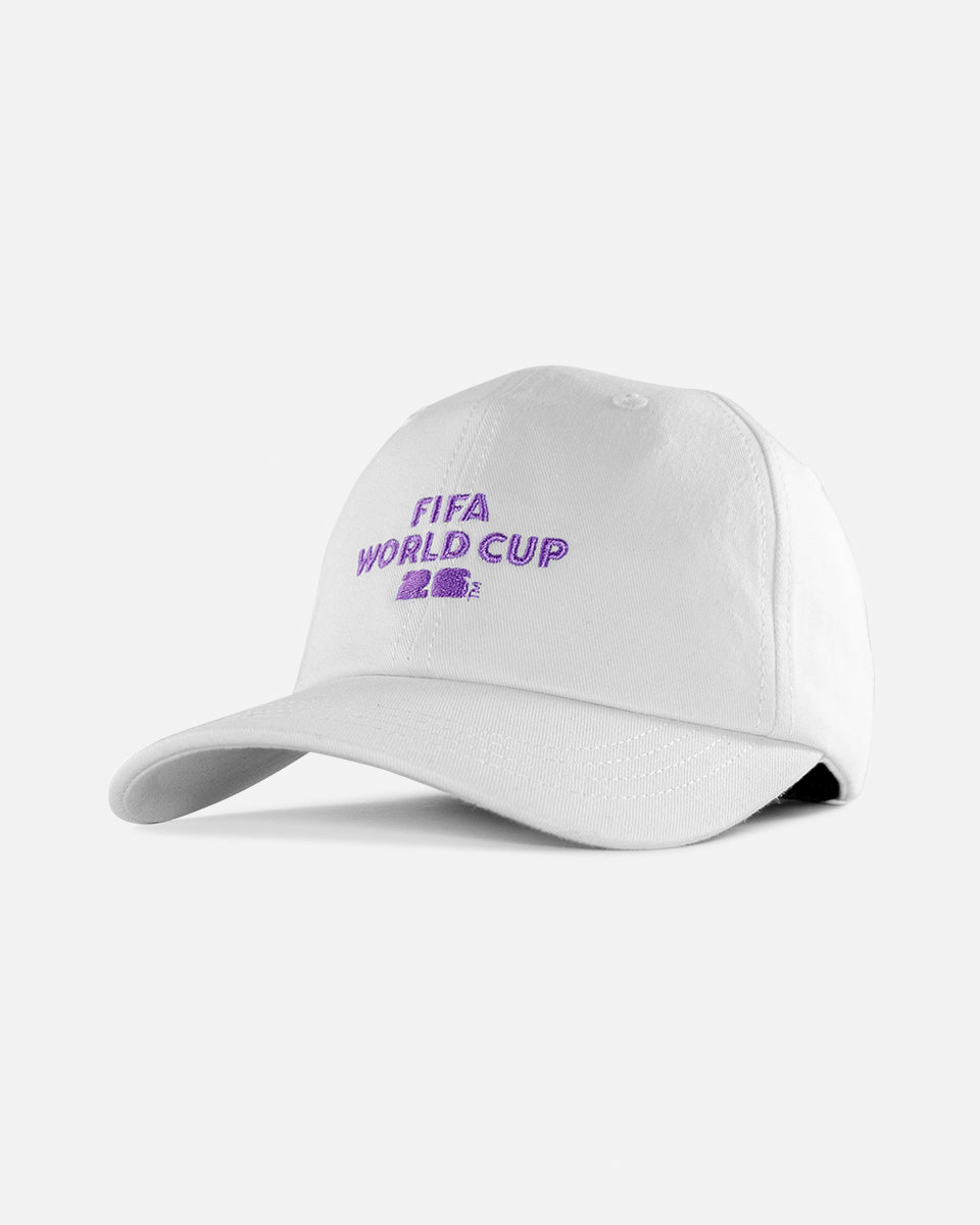 FWC26 DAD CAP- White/Purple -Col. Mexico City