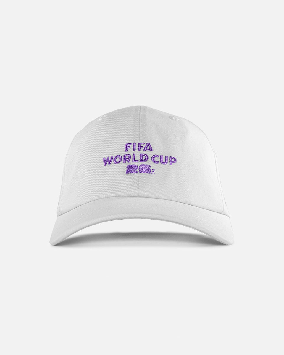 FWC26 DAD CAP- White/Purple -Col. Mexico City