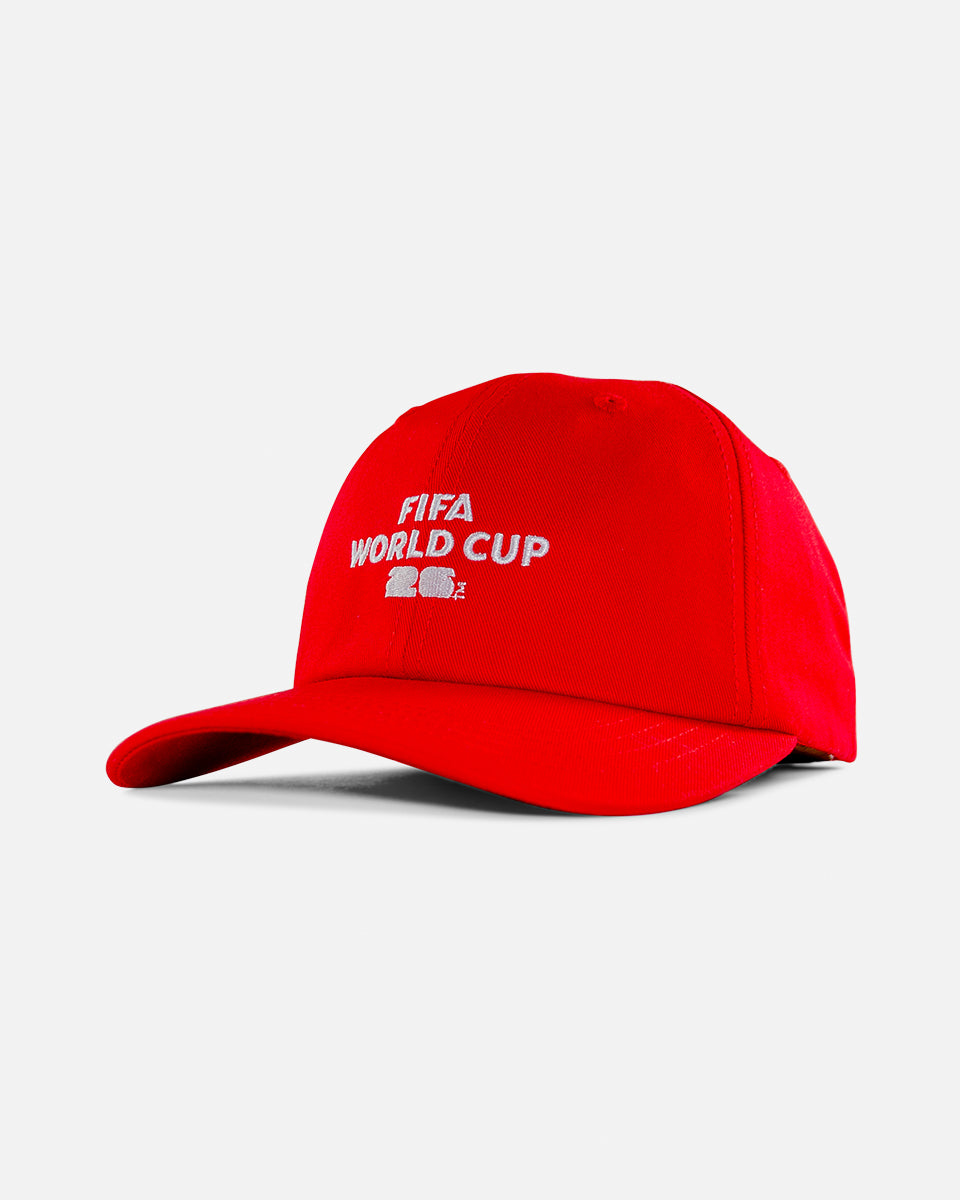 FWC26 DAD CAP- Red/White -Col. San Francisco