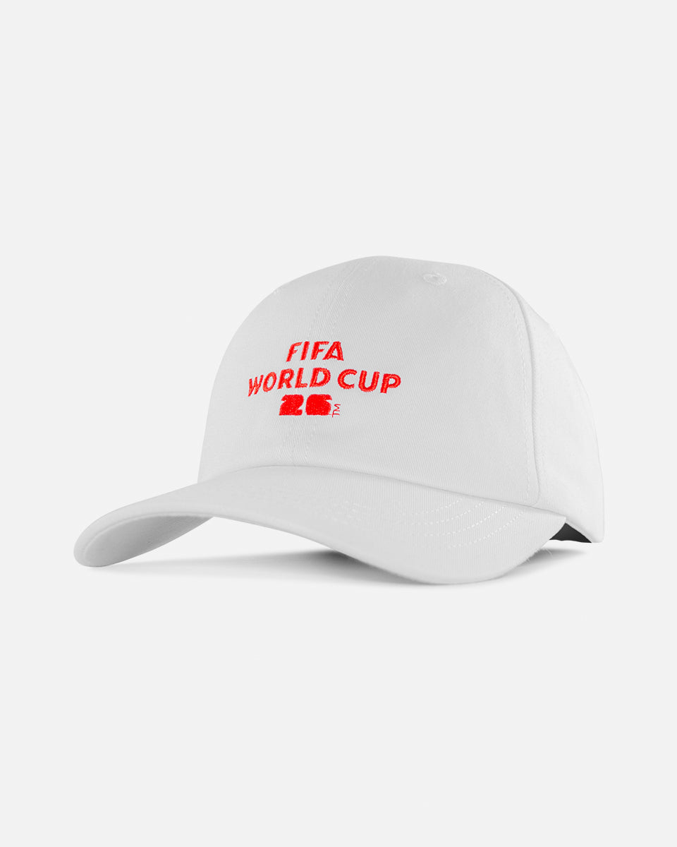 FWC26 DAD CAP- White/Red -Col. San Francisco