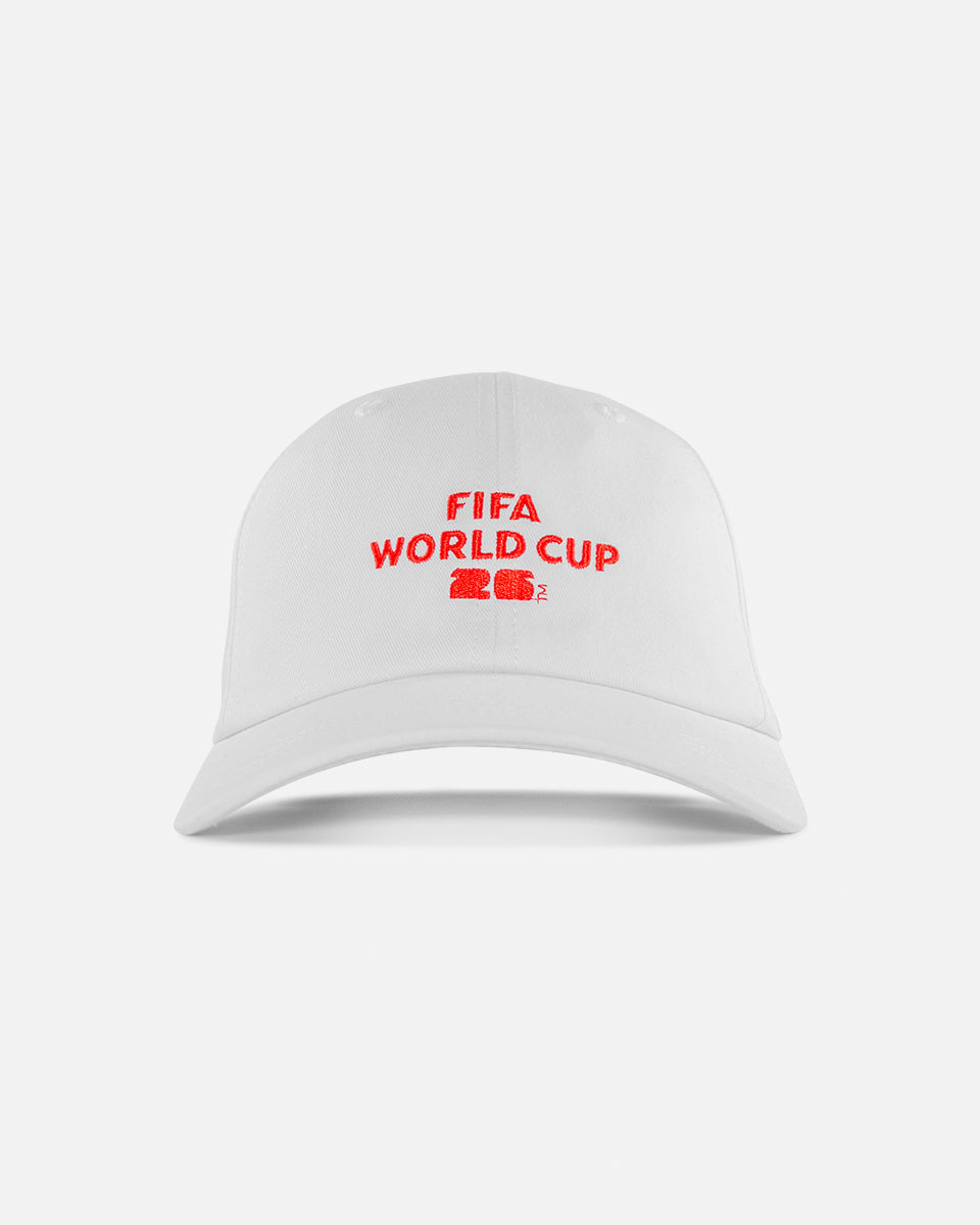 FWC26 DAD CAP- White/Red -Col. San Francisco
