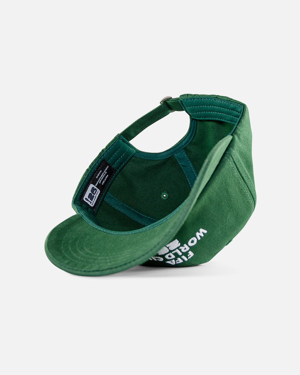 FWC26 DAD CAP- Dark Green/White -Col. Vancover