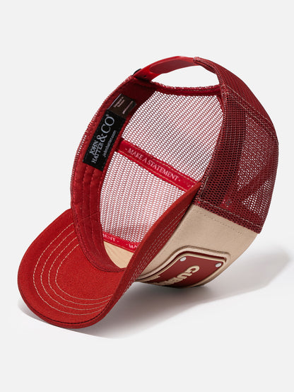 Gubbjävel Rubber Trucker Cap by John Hatter & CO