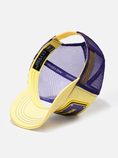 Wine O'Clock Rubber Trucker Cap by John Hatter & CO