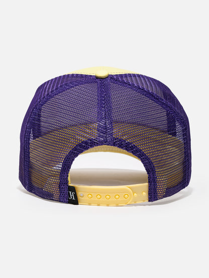 Wine O'Clock Rubber Trucker Cap by John Hatter & CO