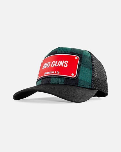 Big Guns Rubber Trucker Cap by John Hatter & CO