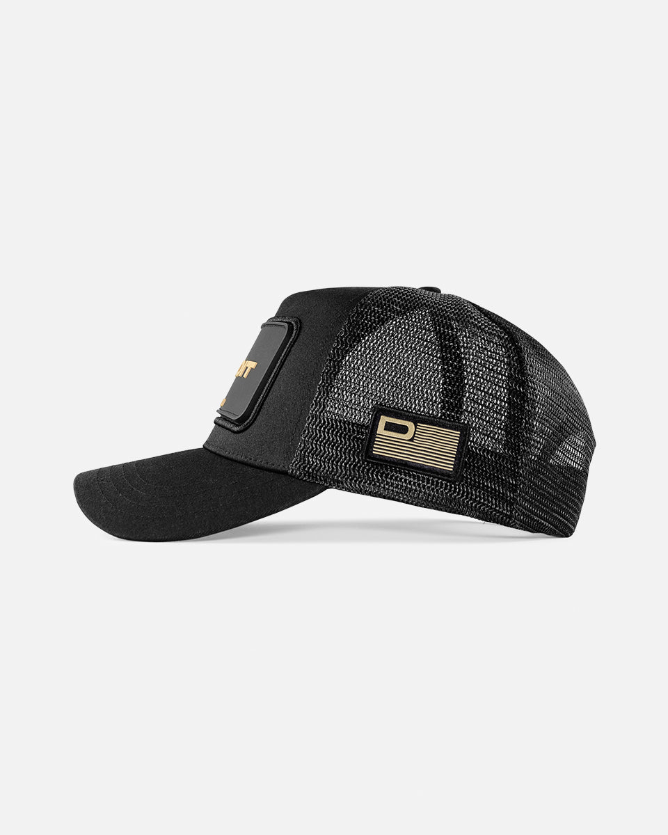 CITY CAP - DETROIT BLACK