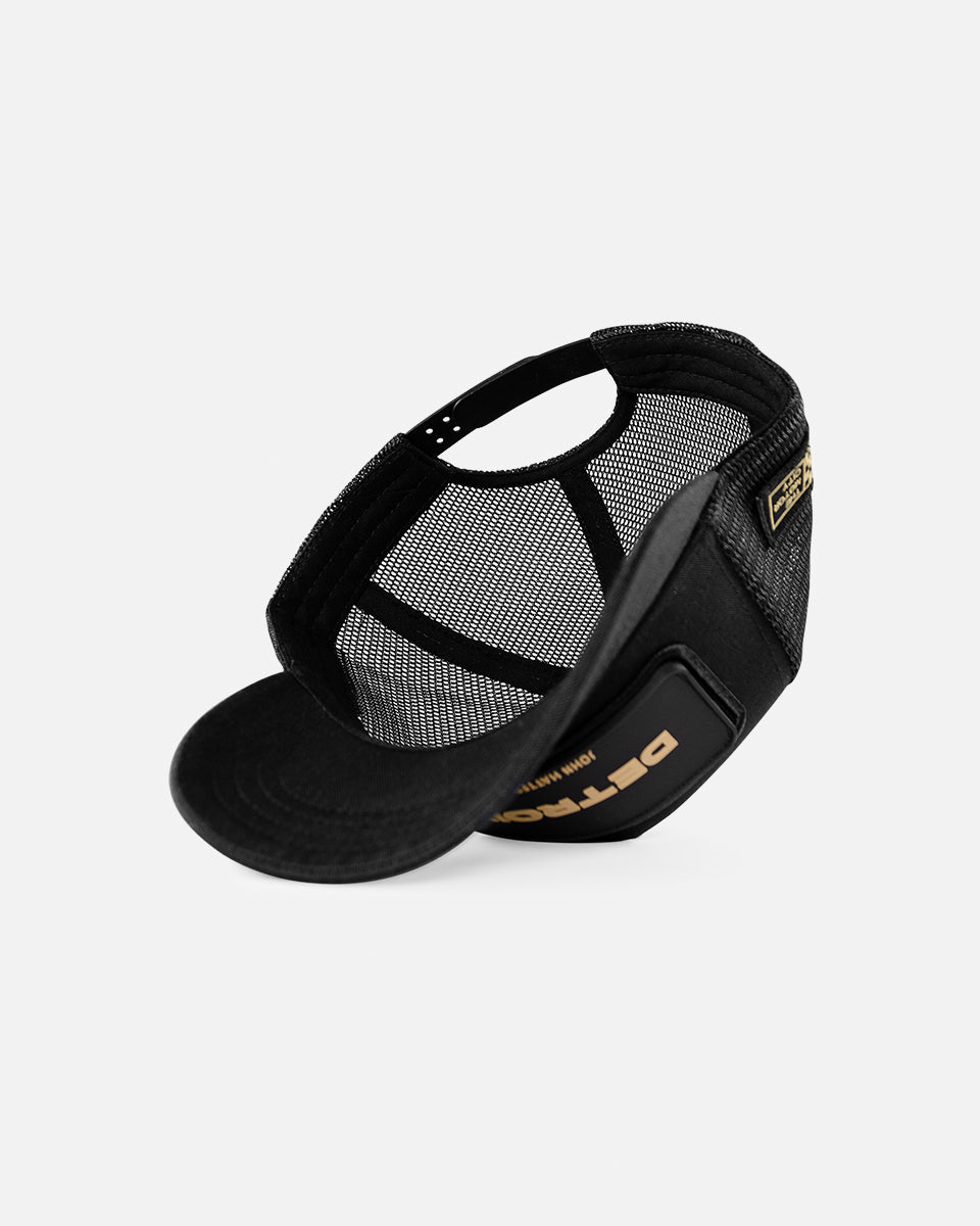 CITY CAP - DETROIT BLACK