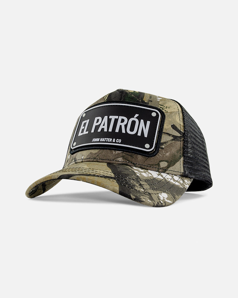 EL PATRON CAMO/BLACK - RUBBER CAP