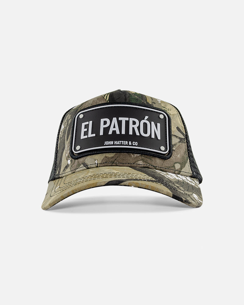 EL PATRON CAMO/BLACK - RUBBER CAP