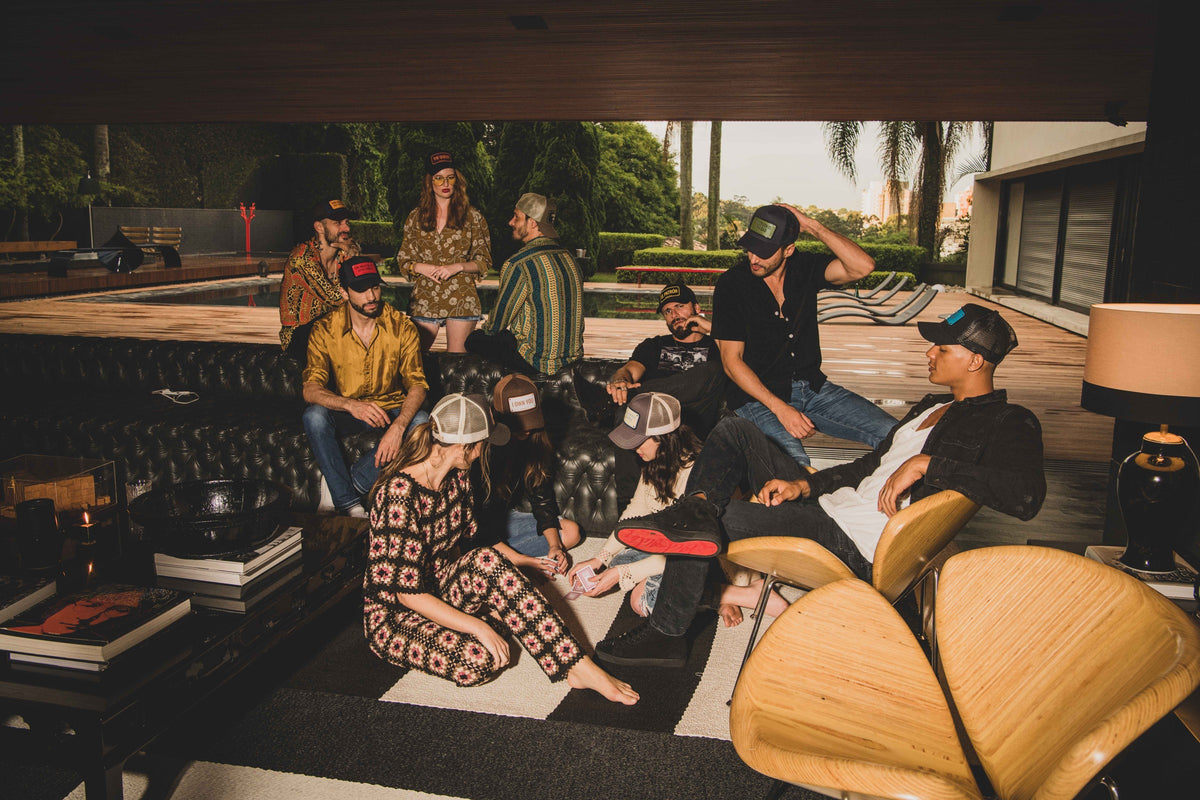 John Hatter & CO caps — Afterparty campaign photograph