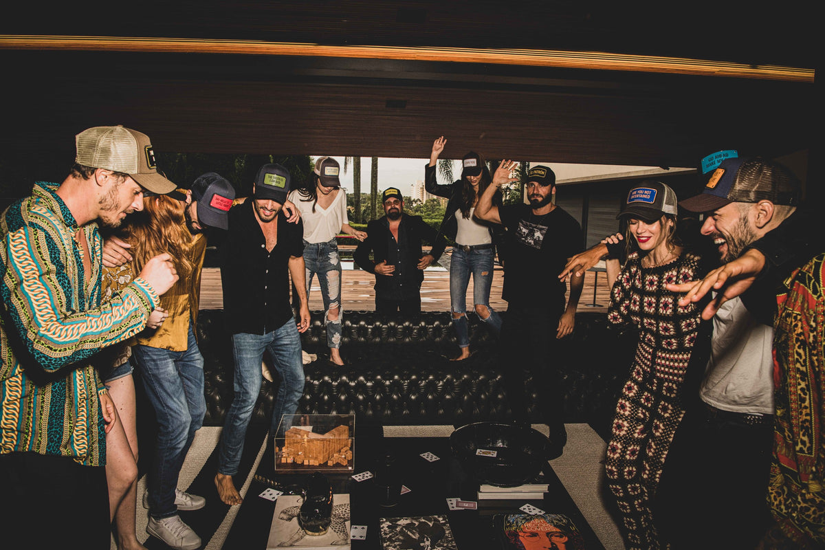 John Hatter & CO caps — Afterparty campaign photograph
