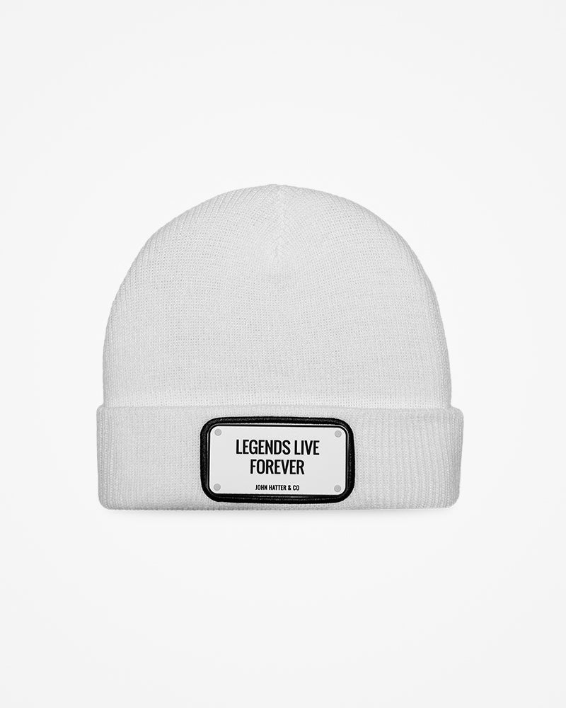 Legends Live Forever - Rubber Beanie
