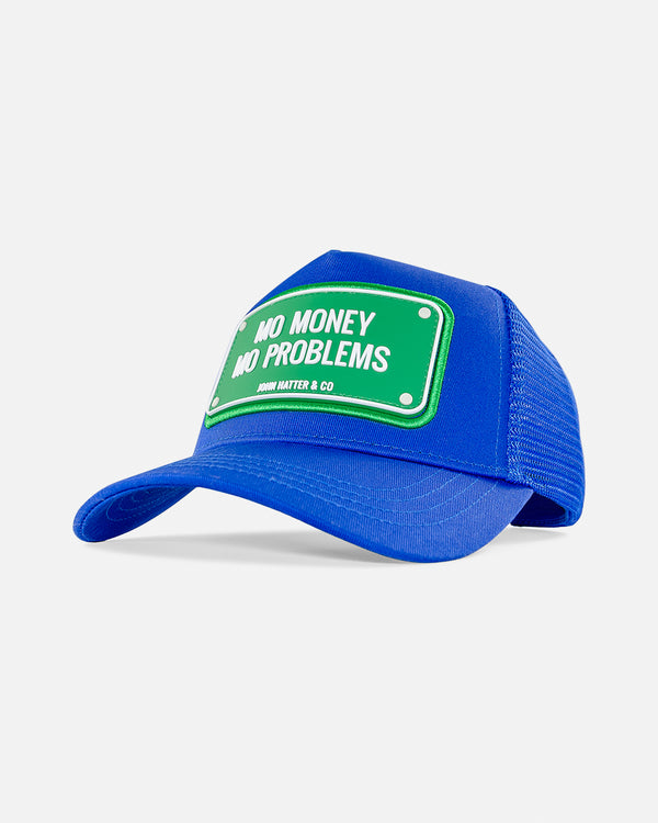 MO MONEY MO PROBLEMS - ROYAL BLUE - RUBBER CAP