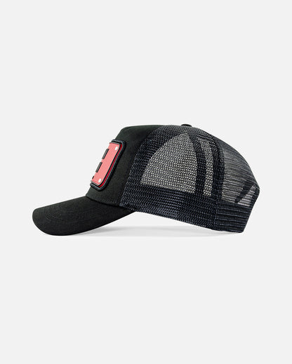 No Pain No Gain Rubber Trucker Cap by John Hatter & CO