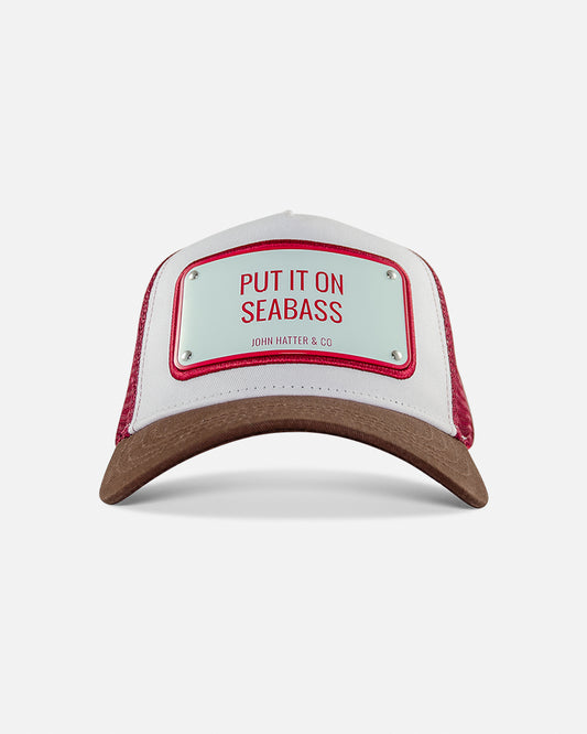 Put It On Seabass Trucker Cap by John Hatter & CO