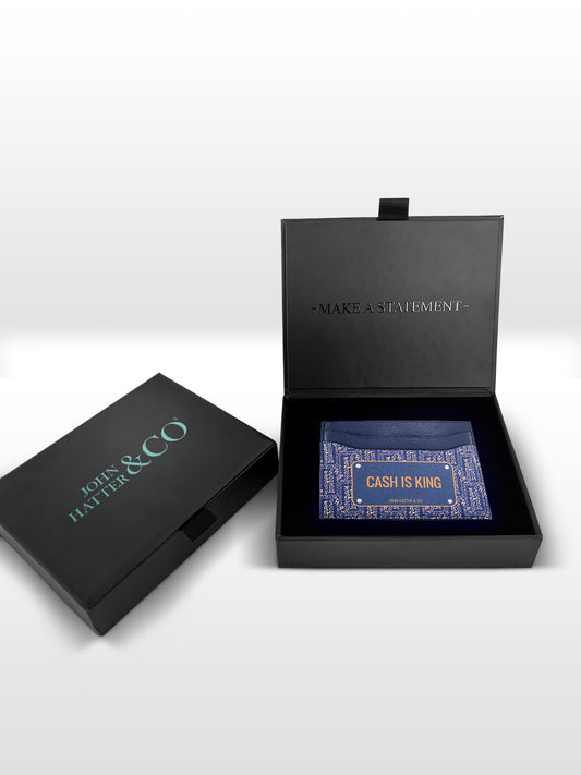 Cash Is King Cardholder by John Hatter & CO