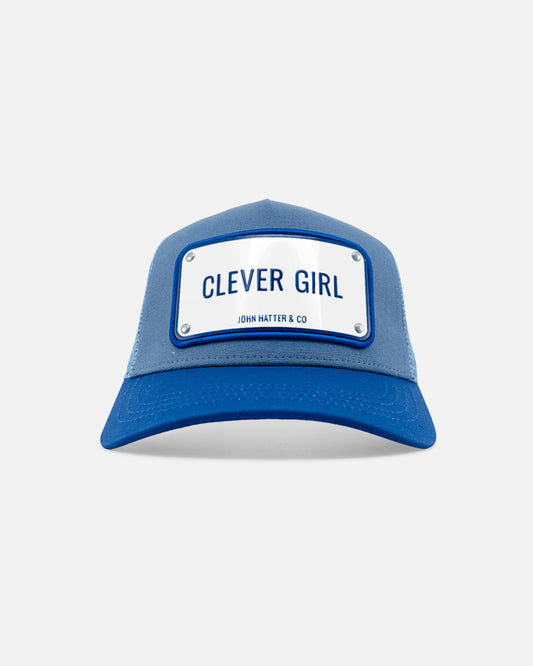 Clever Girl Trucker Cap by John Hatter & CO, front view