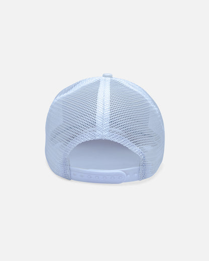 El Patrón White Trucker Cap by John Hatter & CO, back view