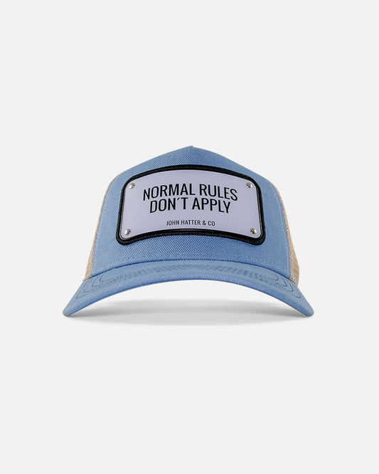 Normal Rules Don't Apply Trucker Cap by John Hatter & CO
