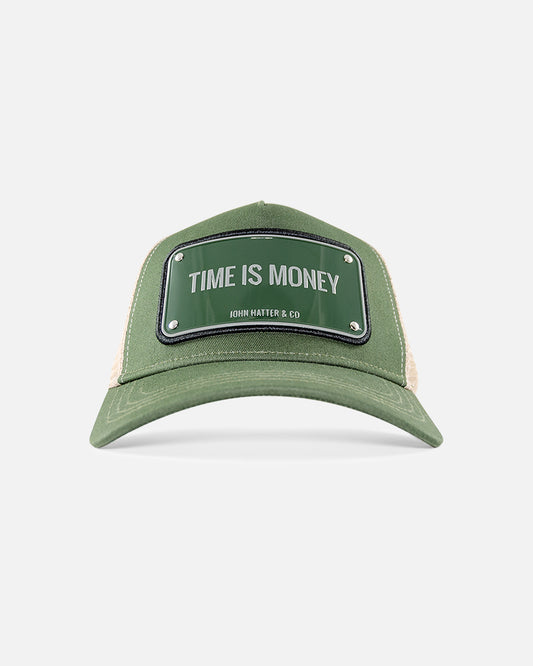 Time Is Money Trucker Cap by John Hatter & CO